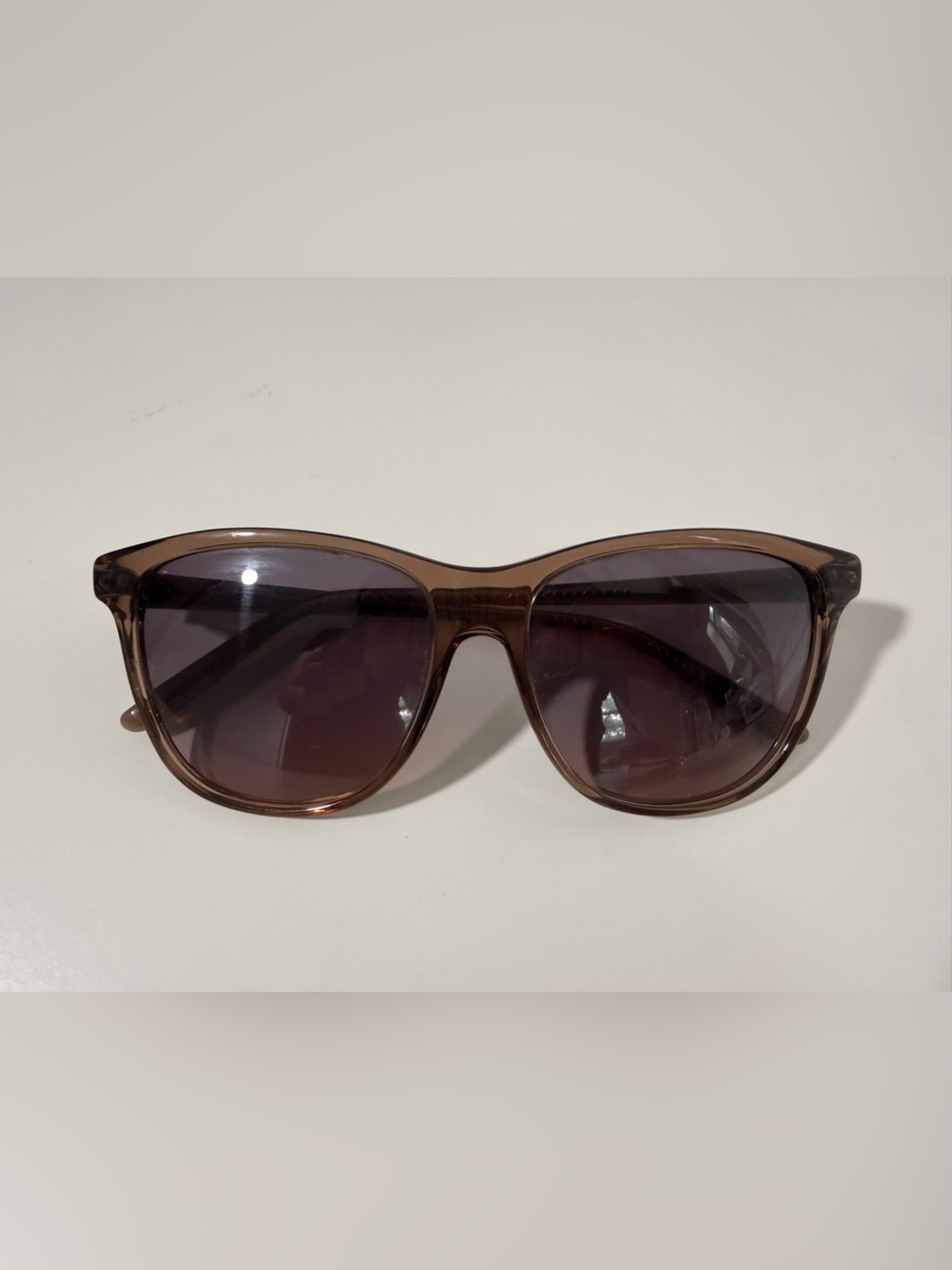 Bottega Veneta Translucent Brown Sunglasses with Smoky Lenses - Picture 9 of 10